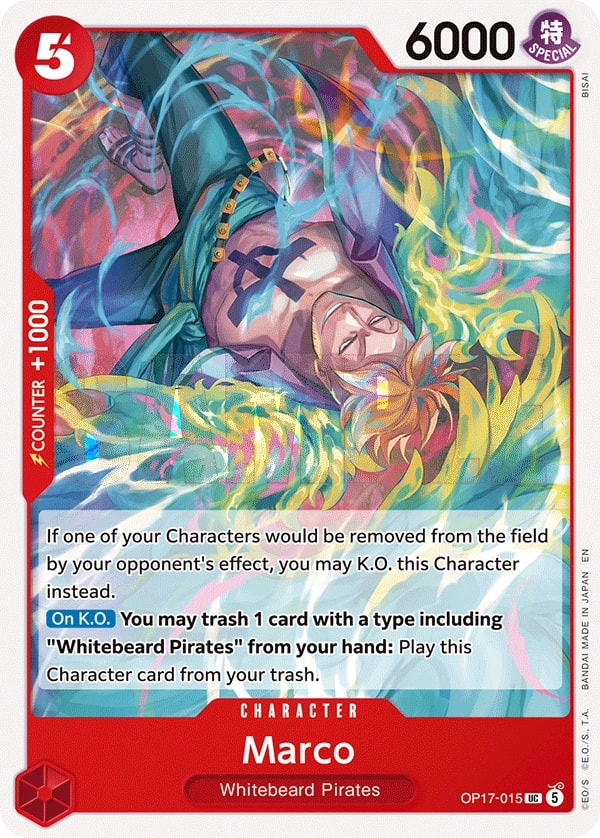 Marco OP17-015 One Piece card