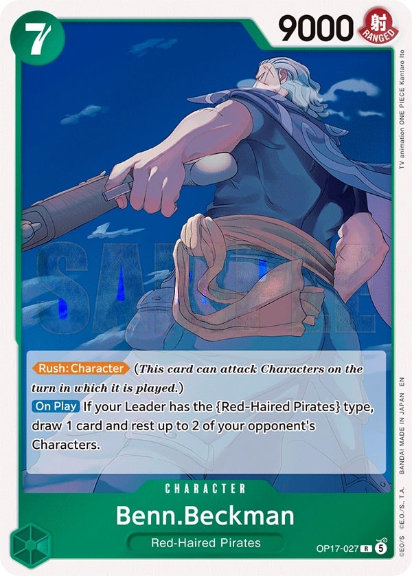 Benn.Beckman OP17-027 One Piece card