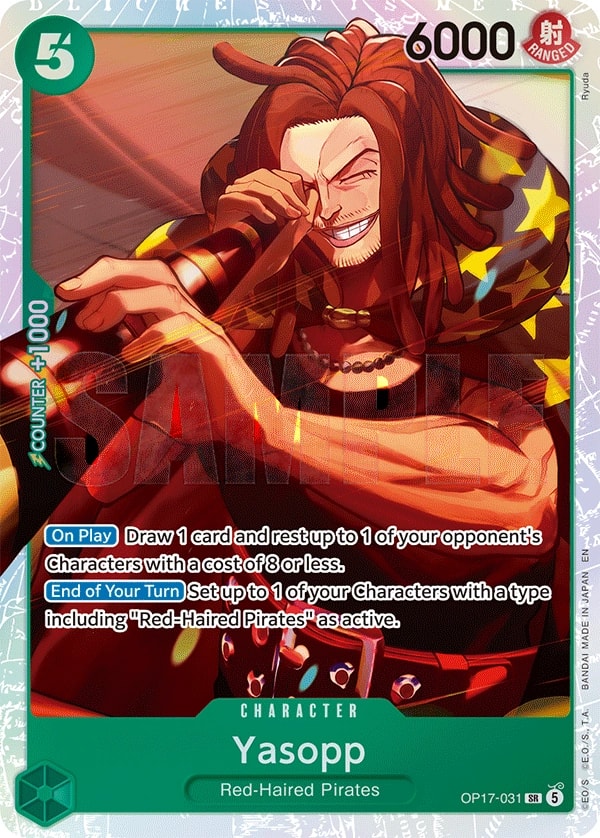 Yasopp OP17-031 One Piece card