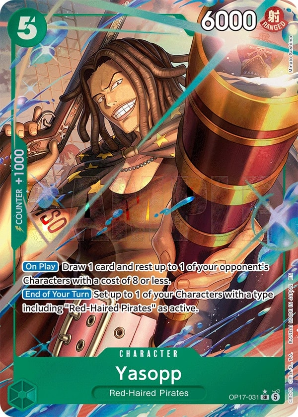 Yasopp (031) (Alternate Art) One Piece card