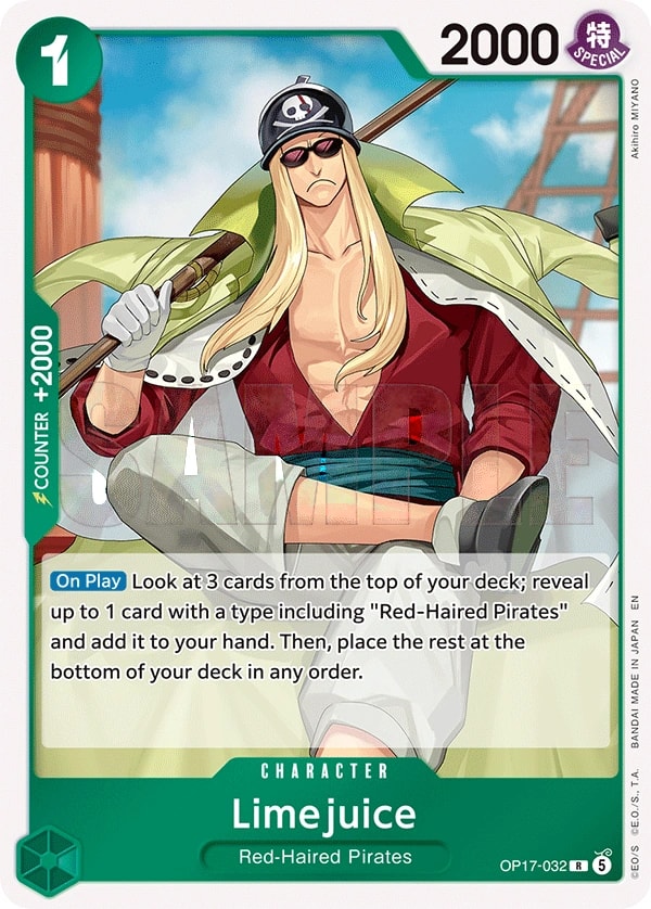 Limejuice OP17-032 One Piece card