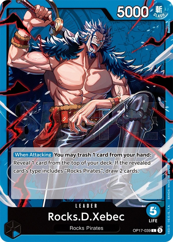 Rocks.D.Xebec One Piece card