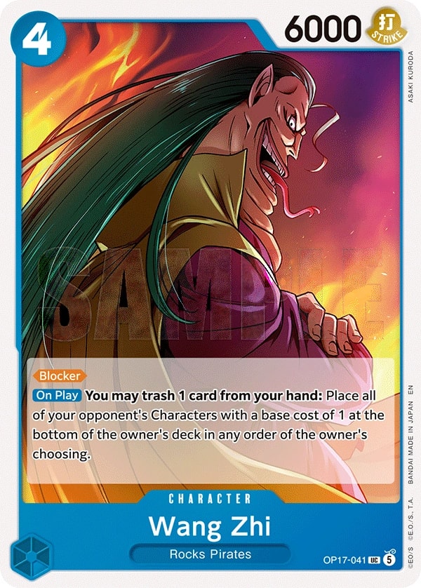 Wang Zhi OP17-041 One Piece card