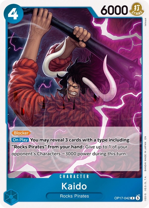 Kaido OP17-042 One Piece card