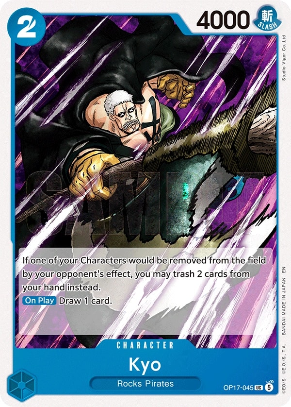 Kyo OP17-045 One Piece card