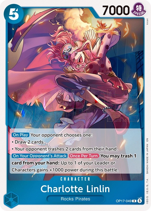 Charlotte Linlin OP17-049 One Piece card