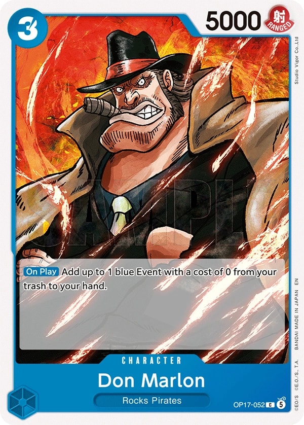 Don Marlon OP17-052 One Piece card