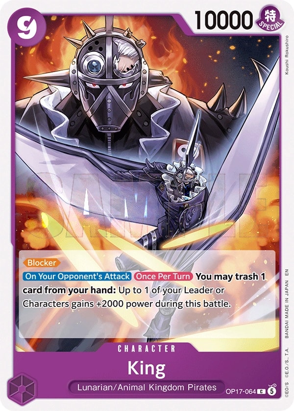 King OP17-064 One Piece card
