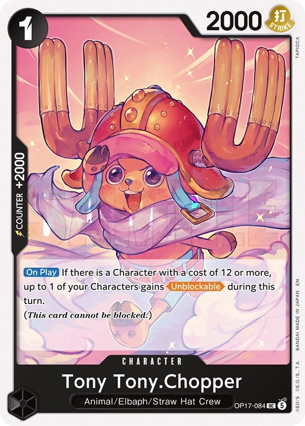 Tony Tony.Chopper OP17-084 One Piece card