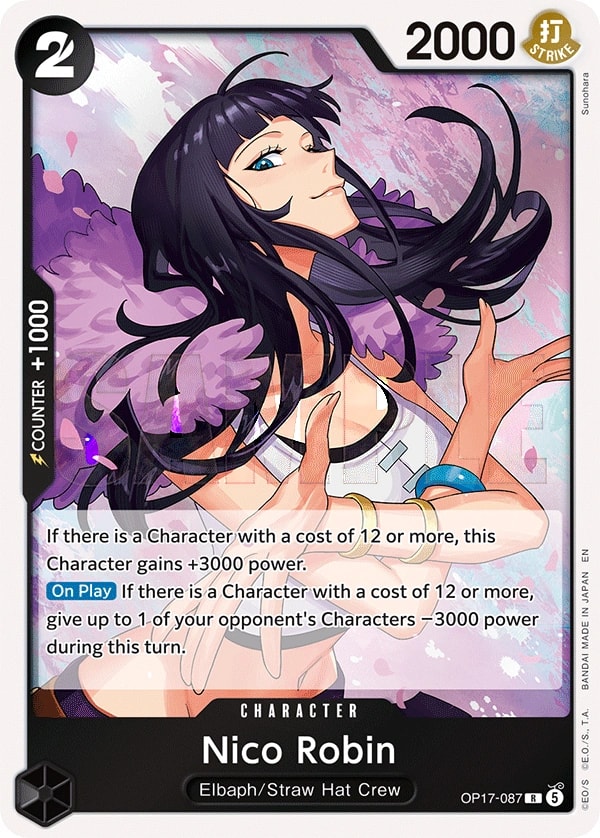 Nico Robin OP17-087 One Piece card