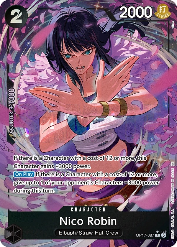 Nico Robin (087) (Alternate Art) One Piece card