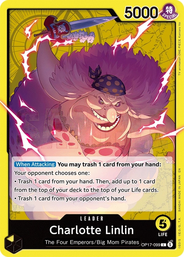 Charlotte Linlin OP17-099 One Piece card