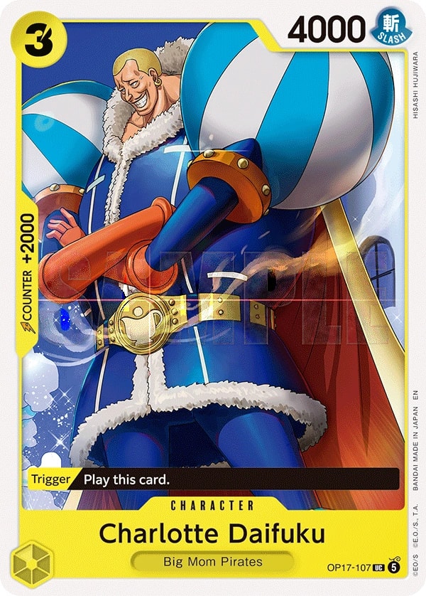 Charlotte Daifuku OP17-107 One Piece card