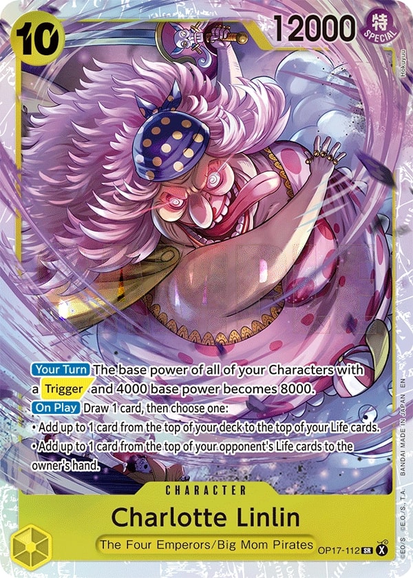 Charlotte Linlin OP17-112 One Piece card