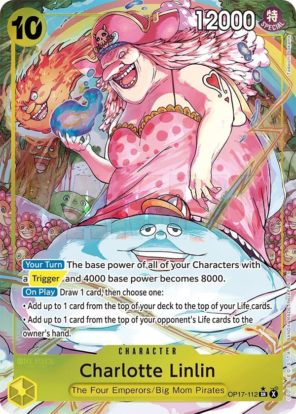 Charlotte Linlin (112) (Alternate Art) One Piece card