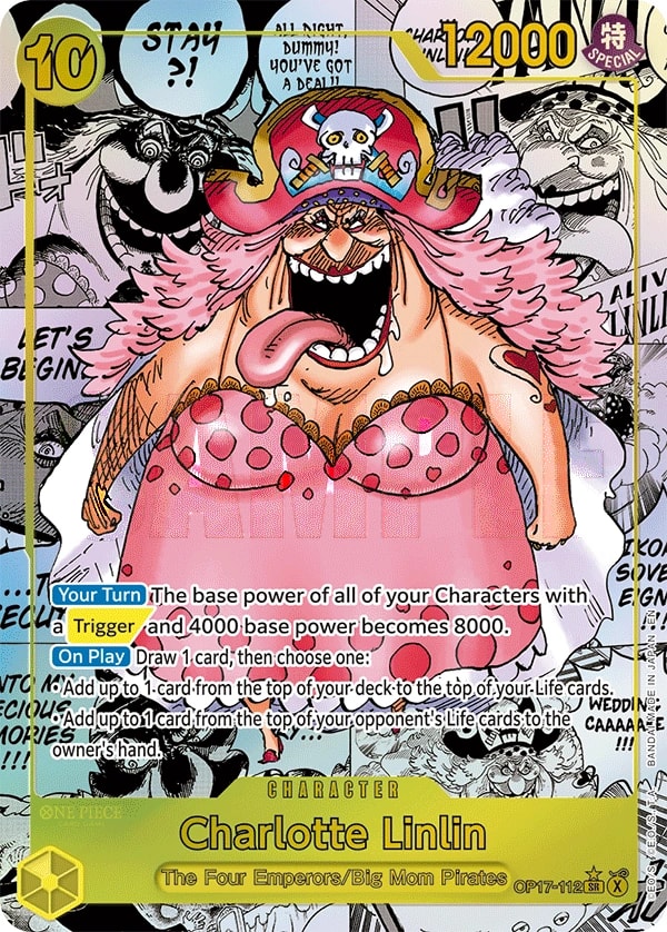 Charlotte Linlin (112) (Manga) One Piece card