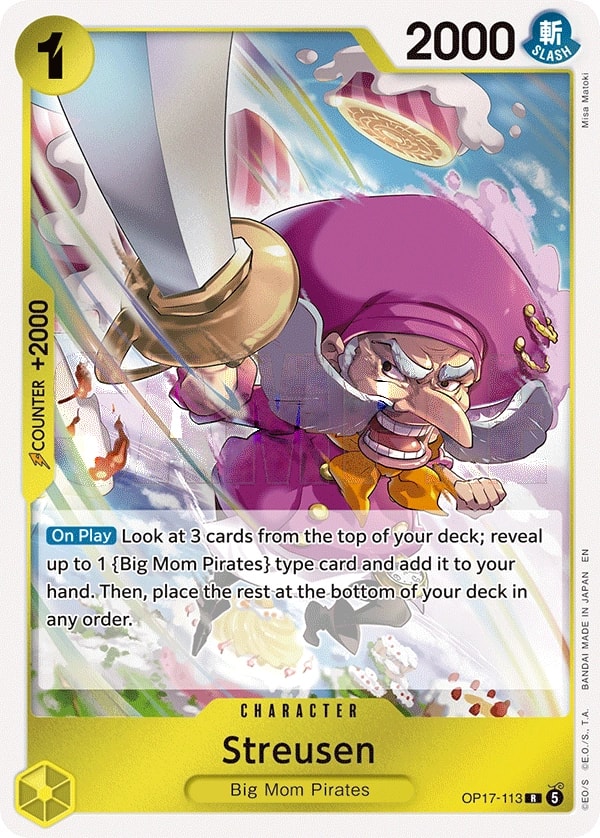 Streusen OP17-113 One Piece card