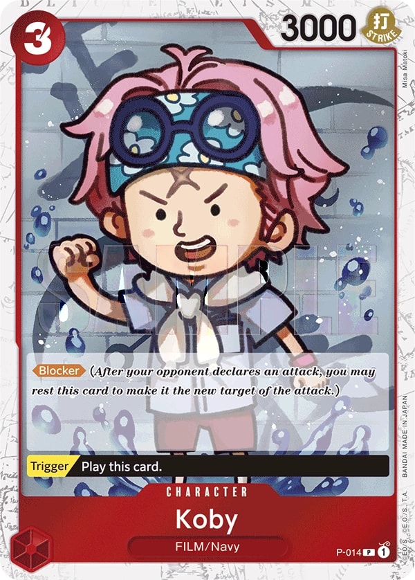 Koby P-014 One Piece card