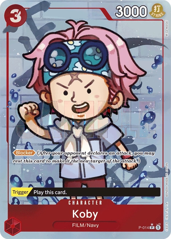 Koby (014) (Full Art) One Piece card