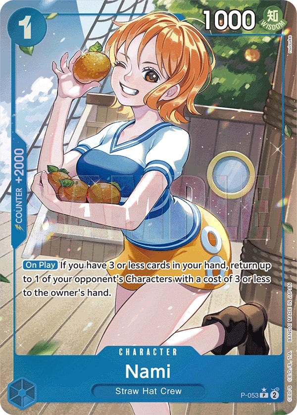 Nami (053) (P-053) One Piece card