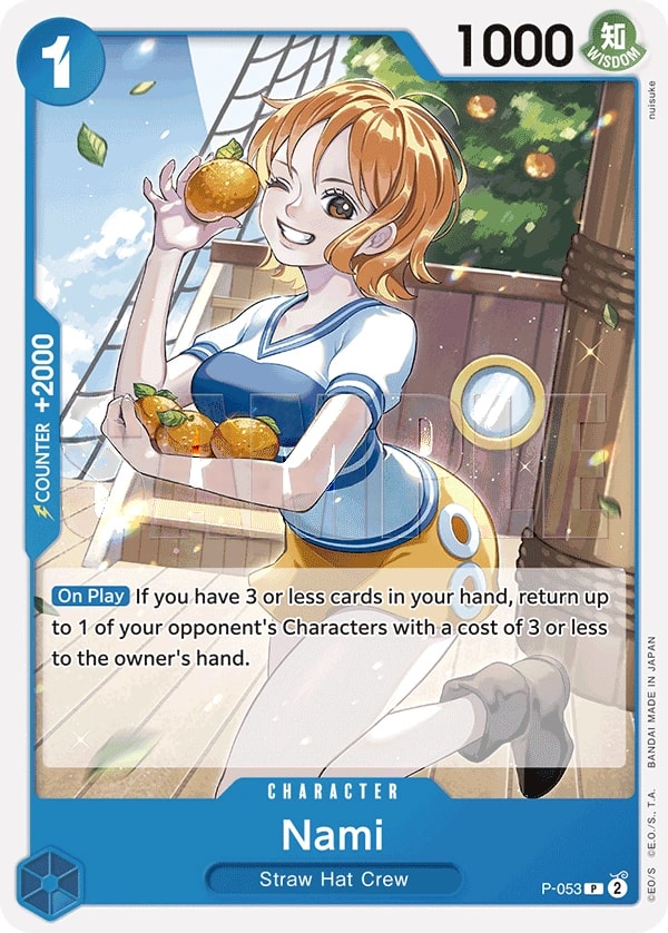 Nami (053) (P-053) One Piece card