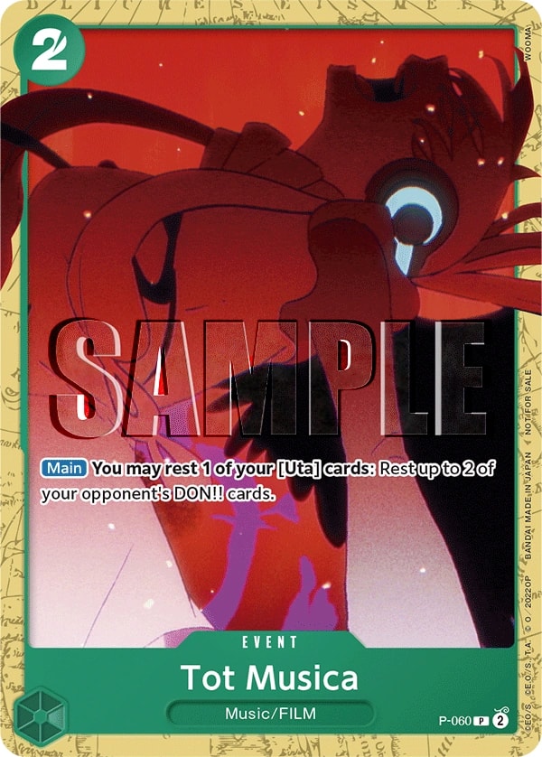 Tot Musica P-060 One Piece card