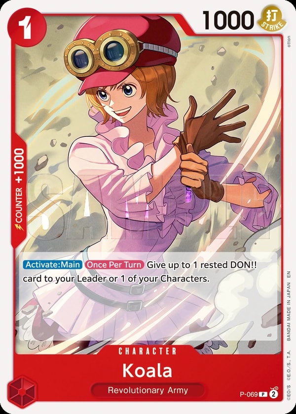 Koala (069) (Reprint) One Piece card