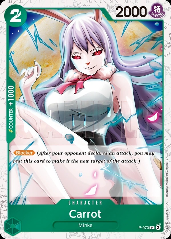 Carrot - P-070 P-070 One Piece card