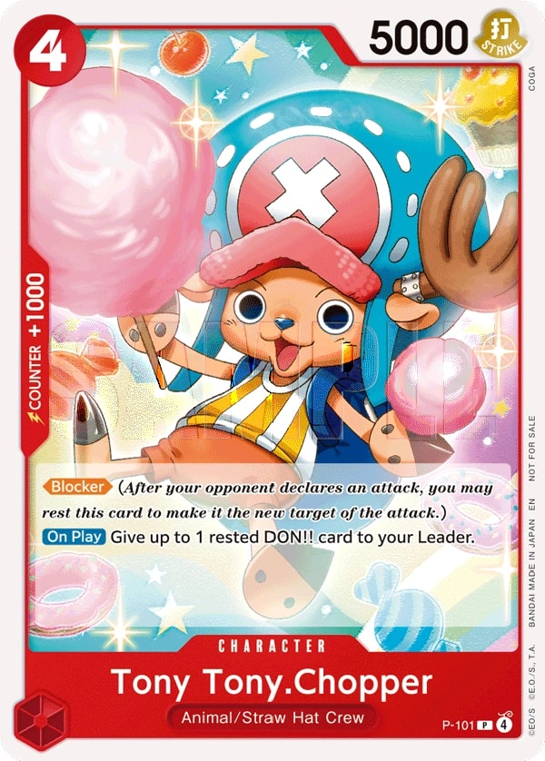 Tony Tony.Chopper P-101 One Piece card