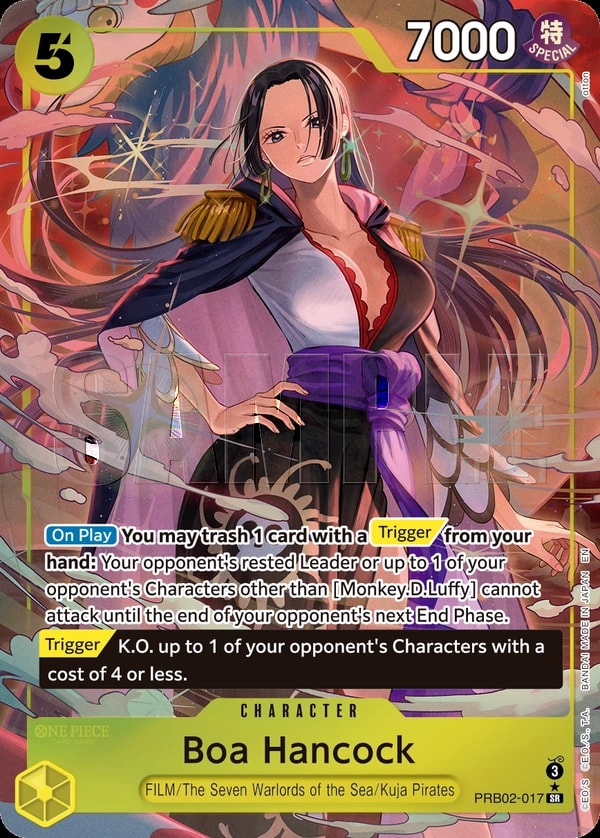Boa Hancock (017) (Alternate Art) One Piece card