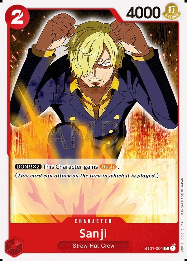 Sanji (ST01-004) — Common One Piece card