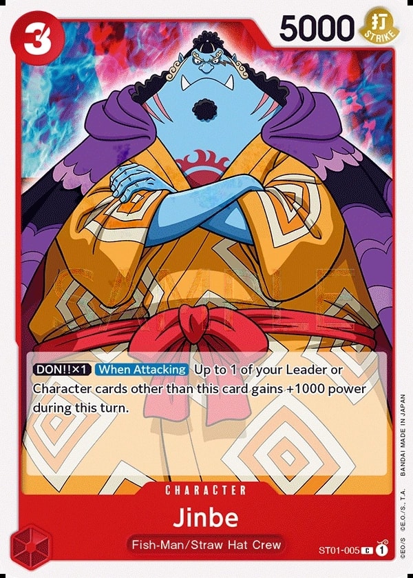 Jinbe (ST01-005) — Common One Piece card