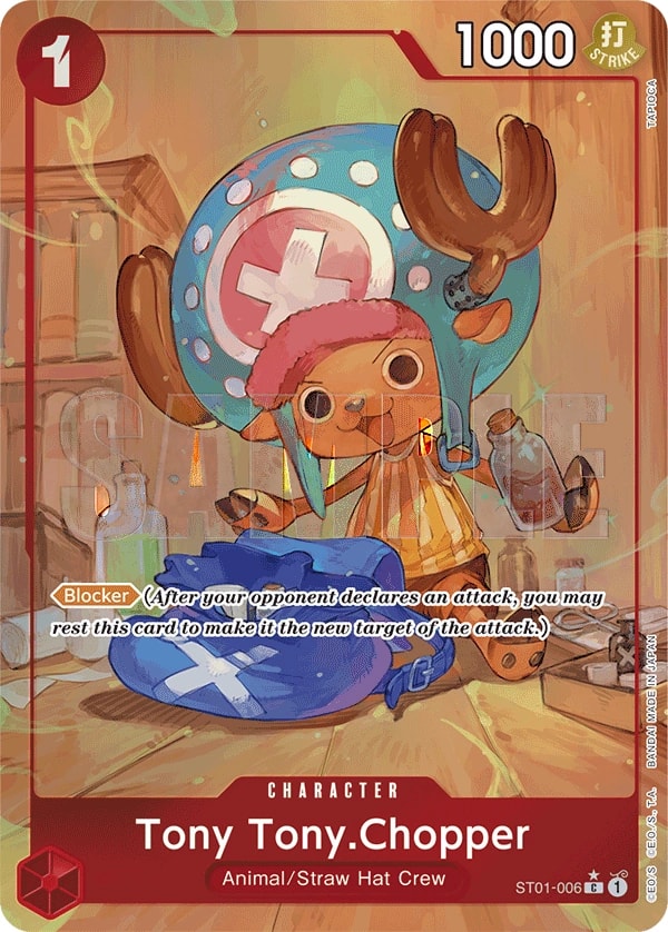 Tony Tony.Chopper (006) (ST01-006) One Piece card