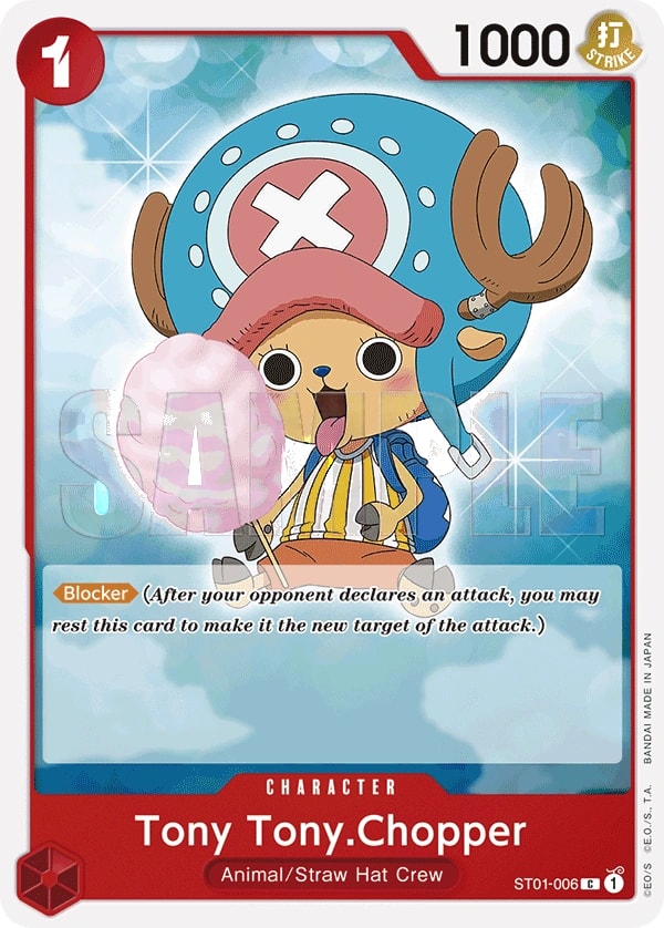 Tony Tony.Chopper (006) One Piece card