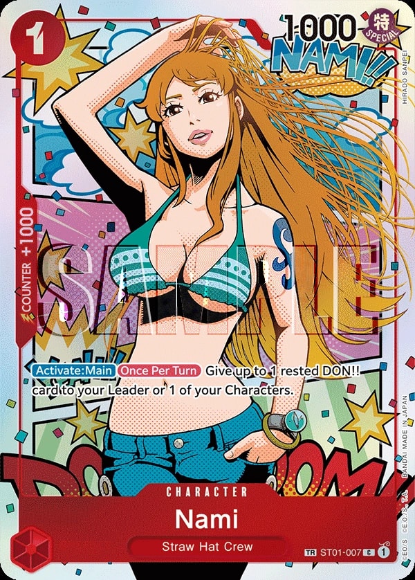 Nami (ST01-007) — Treasure Rare One Piece card