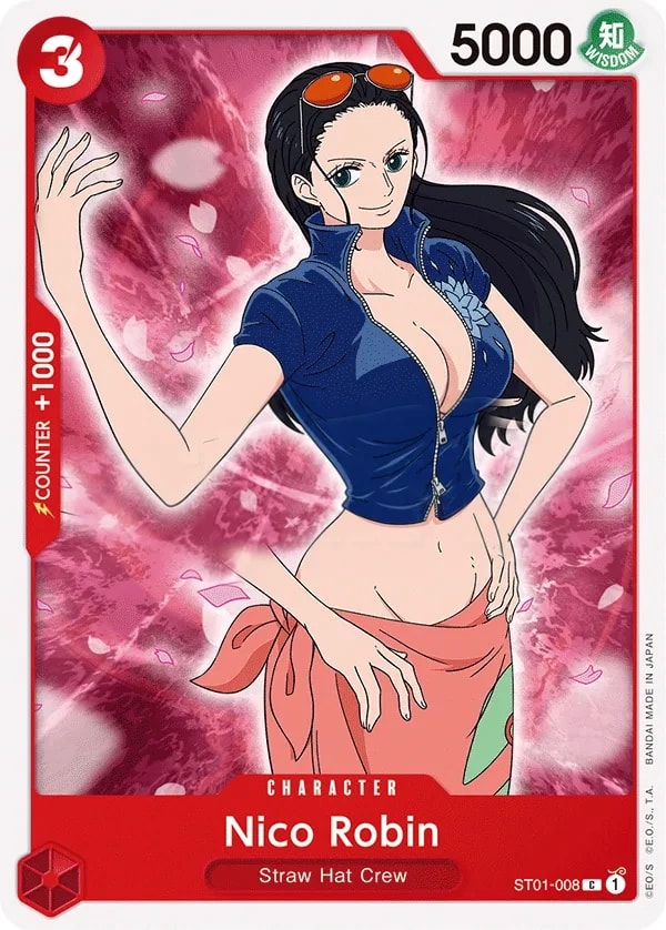 Nico Robin (ST01-008) — Common One Piece card
