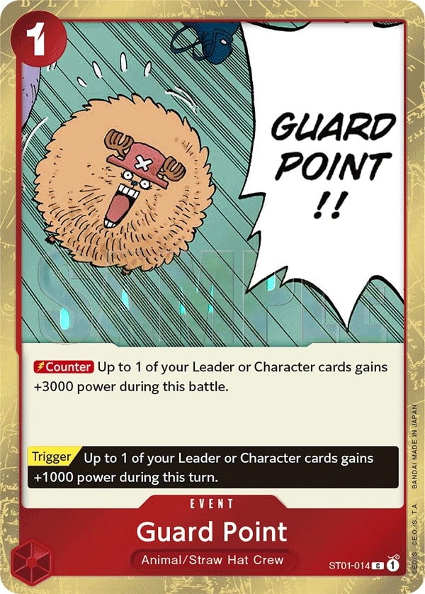 Guard Point (ST01-014) — Common One Piece card