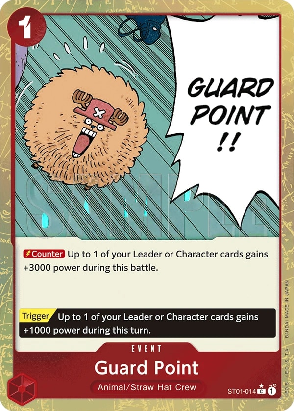 Guard Point (014) (Textured Foil) One Piece card