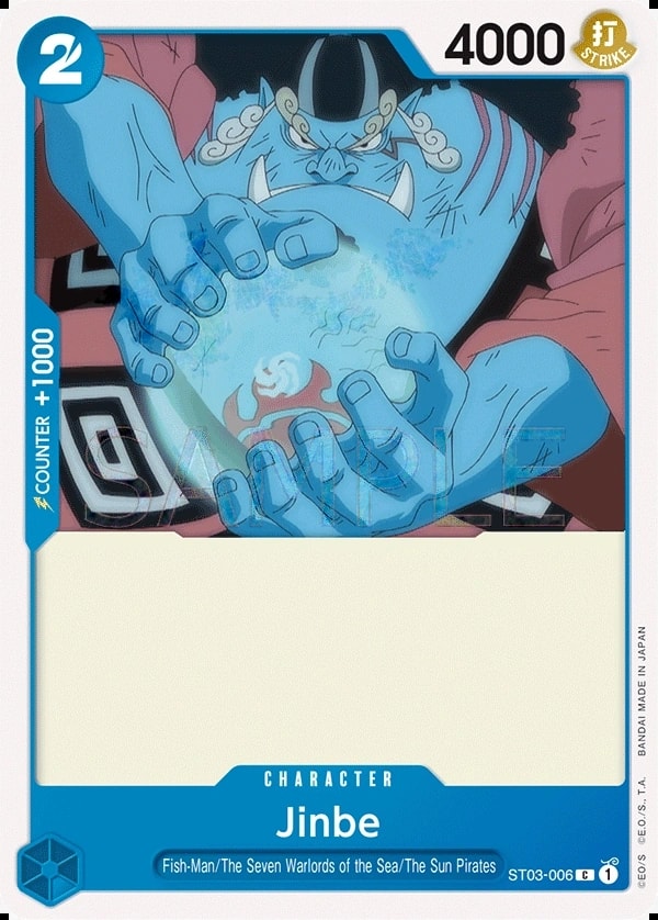 Jinbe (ST03-006) — Common One Piece card