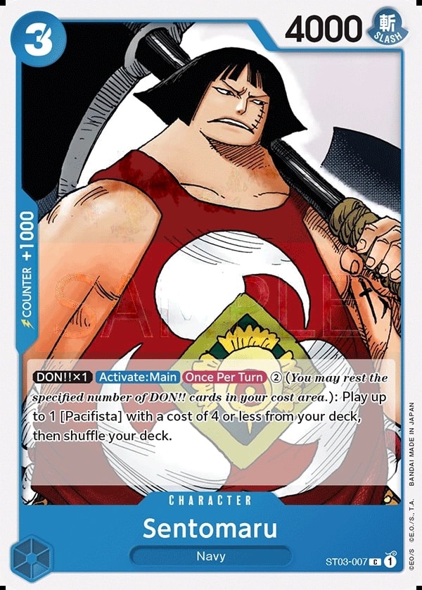Sentomaru (ST03-007) — Common One Piece card