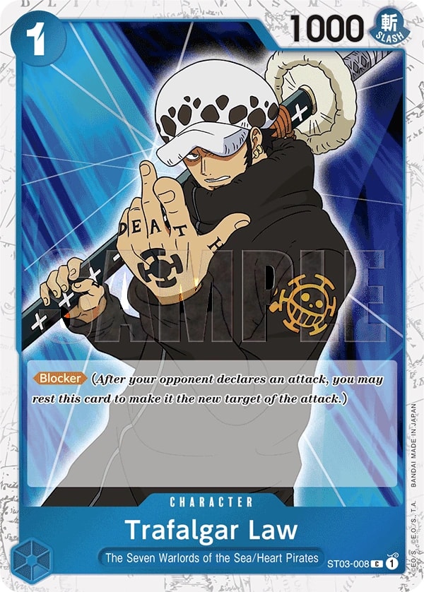 Trafalgar Law (ST03-008) — Common One Piece card