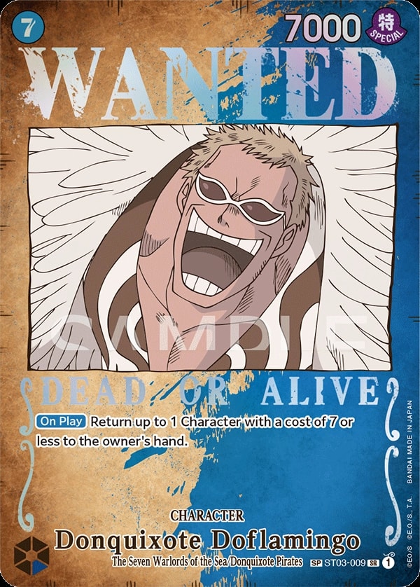 Donquixote Doflamingo ST03-009 One Piece card