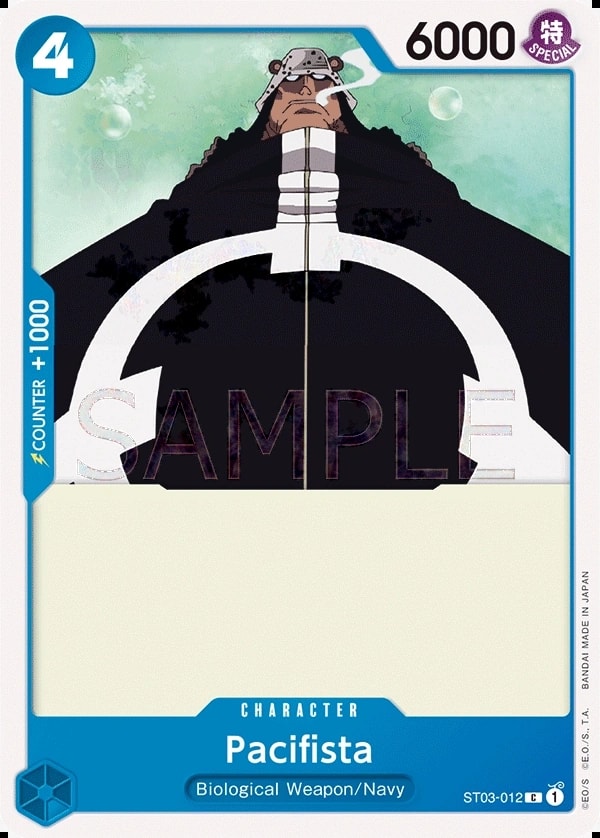 Pacifista (ST03-012) — Common One Piece card