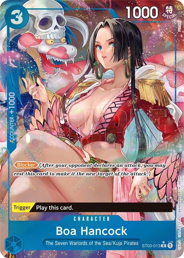 Boa Hancock (013) (ST03-013) One Piece card