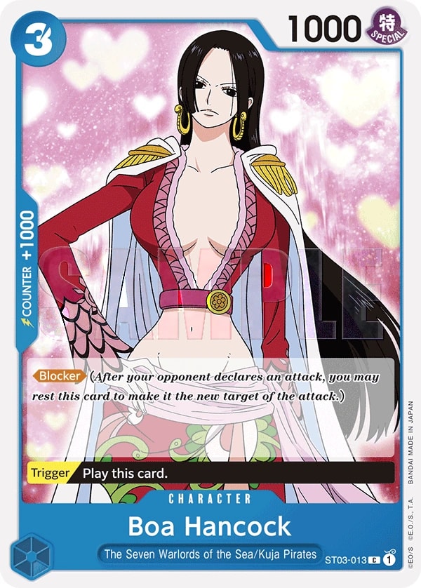 Boa Hancock (013) One Piece card