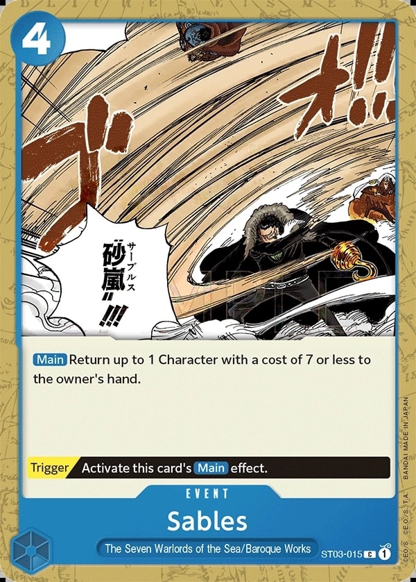 Sables ST03-015 One Piece card