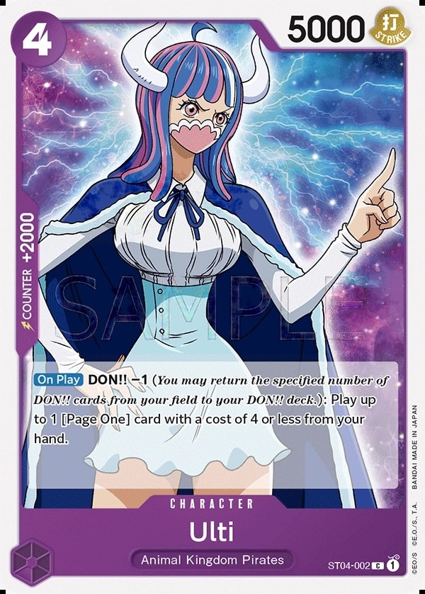 Ulti (ST04-002) — Common One Piece card