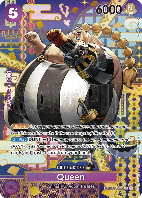 Queen (ST04-005) — Common One Piece card