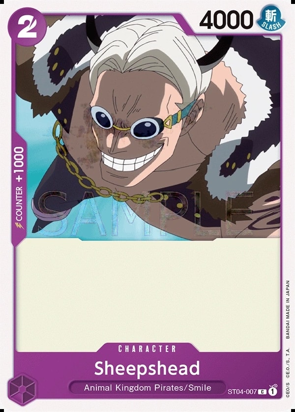 Sheepshead (ST04-007) — Common One Piece card