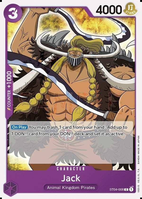 Jack (ST04-008) — Common One Piece card